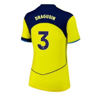 Billige Fotballdrakt Tottenham Hotspur Radu Dragusin #3 Replika Tredjedrakt Dame 2025-26 Kortermet